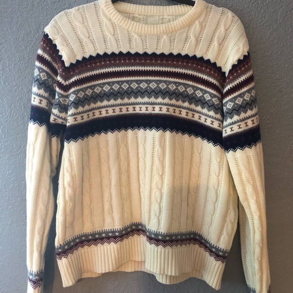 Patterned Warm Sweater - Picture 2 of 2